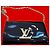 Billetera de Cadena Cherrywood Louis Vuitton Chocolate - vista 2