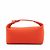 Hermès Neceser Bride PM de Lana Beauty Case PM Negro & Naranja - vista 2