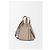 Borsa Hammock Piccola Loewe in Morbida Pelle di Vitello Granata Marrone Beige - vista 11