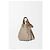 Borsa Hammock Piccola Loewe in Morbida Pelle di Vitello Granata Marrone Beige - vista 2