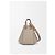 Borsa Hammock Piccola Loewe in Morbida Pelle di Vitello Granata Marrone Beige - vista 8