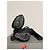 Sandali con plateau in velluto nero Ballin - vista 4