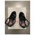 Sandali con plateau in velluto nero Ballin - vista 6