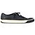 Sneakers Lanvin DBB1 in pelle blu navy con stampa coccodrillo