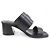 Sandali in metallo e pelle Glennan di Hermès Nero - vista 6