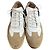 Jil Sander Deutsche Low-Cut Sneakers Weiß Marineblau - Ansicht 3