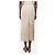 Manning Cartell Falda midi crema con flecos - talla UK 6 Crudo - vista 3