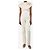 Rotate Pantalones de pana rectos crema - talla UK 6 Crudo - vista 2