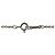 Tiffany & Co Pendente Collana Doppio Anello Tiffany Elsa Peretti Argento - vista 8