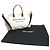 Borsa shopping Maxi 2 in 1 SAINT LAURENT Rive Gauche Marrone Beige - vista 2