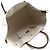 Borsa shopping Maxi 2 in 1 SAINT LAURENT Rive Gauche Marrone Beige - vista 9