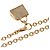 Bracciale Amuleto Birkin con Diamanti Hermès in Oro Rosa 18K D'oro - vista 3