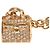 Bracciale Amuleto Birkin con Diamanti Hermès in Oro Rosa 18K D'oro - vista 6