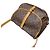 Borsa a Spalla Saumur GM Donna Louis Vuitton Marrone Monogramma - vista 4