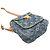 Borsa a tracolla in denim Louis Vuitton Blu - vista 3