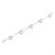 Tiffany & Co Bracciale charm 5 pezzi Open Heart di Tiffany Argento - vista 3