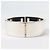 Tiffany & Co. Bracciale ritagliato Tiffany T in argento e nero - vista 3