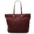 Rote Tessuto Canapa Logo Tote von Prada Bordeaux