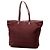 Rote Tessuto Canapa Logo Tote von Prada Bordeaux - Ansicht 2
