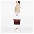 Rote Tessuto Canapa Logo Tote von Prada Bordeaux - Ansicht 6