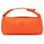 Custodia Hermès Orange Small Toile Bride A Brac Arancione