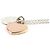Tiffany & Co Pendente Doppio Cuore Tag Ritorno a Tiffany Argento D'oro - vista 5