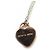 Tiffany & Co Pendente Doppio Cuore Tag Ritorno a Tiffany Argento D'oro - vista 8