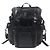 Tod's Medium Fabric and Leather Backpack Black