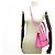 BORSA JACQUEMUS LE GRAND CHIQUITO GM IN PELLE ROSA CON TRACOLLA - vista 9