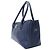Executive Borsa tote esecutiva da donna Chanel in pelle di vitello blu - vista 4