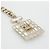 Portachiavi in Oro Chanel ABC598 D'oro - vista 2