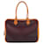 Borsa Hermès Plume Arancione Damier ebene