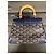 Borsa Goyard Saigon Soft Mini Blu Navy Pelle - vista 4