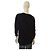 Courreges Sudadera Negra con Logo Courrèges Talla 1 – Corte Oversized – Gráfico Icónico AC Negro - vista 2