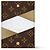 Tarjetero slim Louis Vuitton Monogram Marrón Castaño