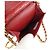 Custodia per telefono Chanel Timeless Classic Line in vitello rosso - vista 9