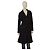 Abrigo de lana negra con cinturón Dolce & Gabbana D&G – Hecho en Italia – Talla IT 42 (US 6/8) Negro