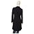 Abrigo largo ajustado de mezcla de lana negra Dolce & Gabbana D&G – Talla 42 mujer Negro - vista 2