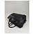 Vintage Burberry Leder-Duffel-Tasche Schwarz - Ansicht 4