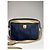 Céline Vintage Celine Triomphe Shoulder Leather Polyester Bag Navy Gold Navy blue - view 8