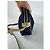 Céline Vintage Celine Triomphe Shoulder Leather Polyester Bag Navy Gold Navy blue - view 9