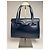 Vintage Givenchy Lederhandtasche Marineblau