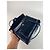 Vintage Givenchy Lederhandtasche Marineblau - Ansicht 3