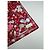 Sciarpa Floreale Vintage Gucci Rossa Nuova Con Scatola Rosso - vista 3