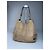 Chloé Vintage Chloe Lederhandtasche, Beuteltasche Beige - Ansicht 2