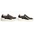 Sneaker platform in pelle nera con borchie e cristalli Roberto Cavalli 38 Nero - vista 3