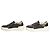 Sneaker platform in pelle nera con borchie e cristalli Roberto Cavalli 38 Nero - vista 4