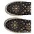 Sneaker platform in pelle nera con borchie e cristalli Roberto Cavalli 38 Nero - vista 8