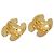 Chanel CC Clip-On Quilted Metal D'oro - vista 2