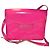 Borsa a tracolla Versace Jeans Couture in pelle verniciata rosa